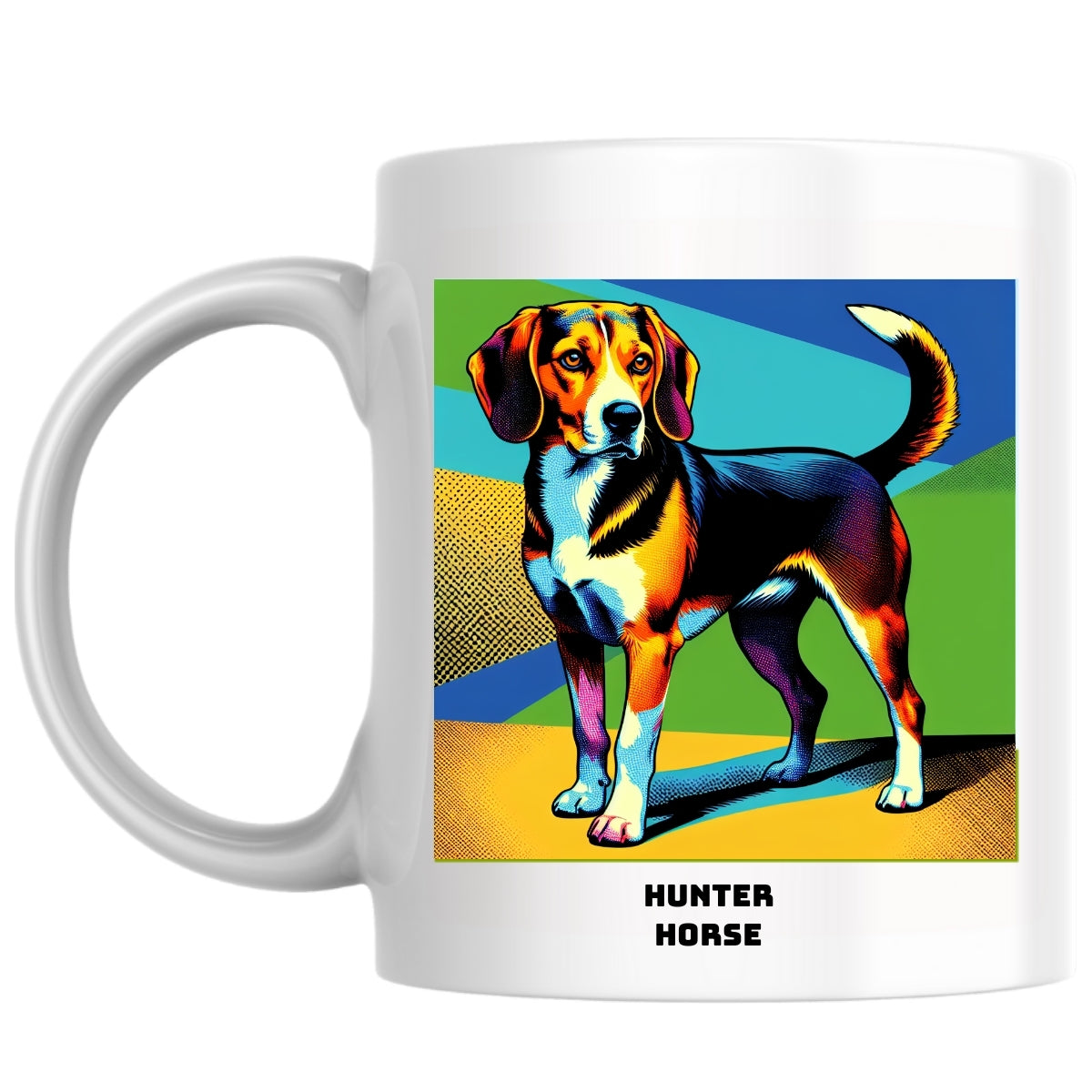 Hunter Horse the Magnificent: Pop Art Coffee Mug