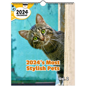 2024's Most Stylish Pets Volume Two: 2024 Wall Calendar (Published)