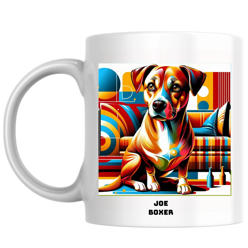 Joe Boxer the Magnificent: Pop Art Coffee Mug