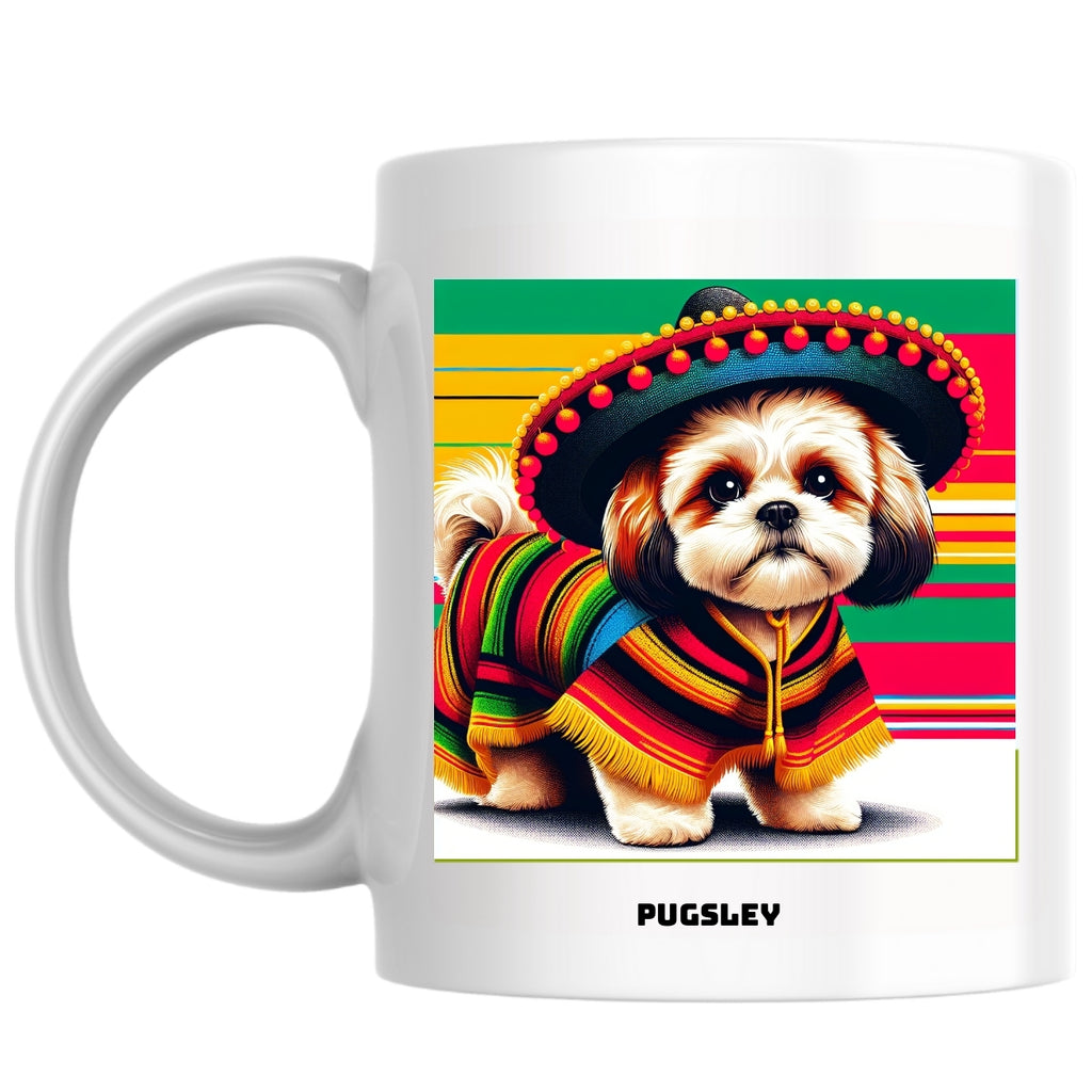 Pugsley the Magnificent: Pop Art Coffee Mug