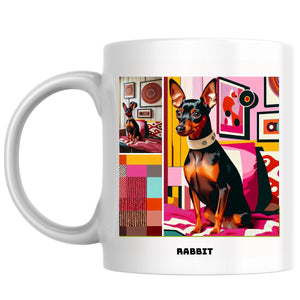 Rabbit the Magnificent: Pop Art Coffee Mug