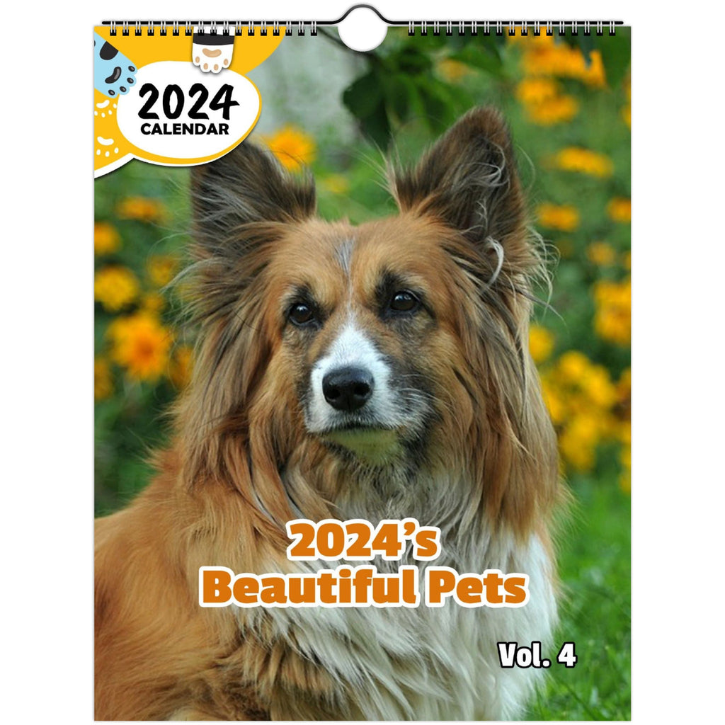 2024's Beautiful Pets Volume Four: 2024 Wall Calendar (Published)