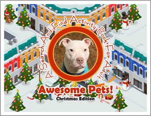 Awesome Pets: Christmas Edition (A Search-And-Find Activity Book For All Ages) (Pre-Order)