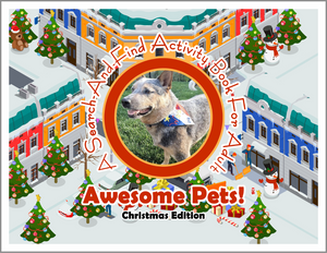 Awesome Pets: Christmas Edition (A Search-And-Find Activity Book For All Ages) (Pre-Order)