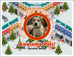 Awesome Pets: Christmas Edition (A Search-And-Find Activity Book For All Ages) (Pre-Order)