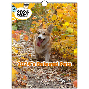 2024's Beloved Pets Volume Four: 2024 Wall Calendar (Published)