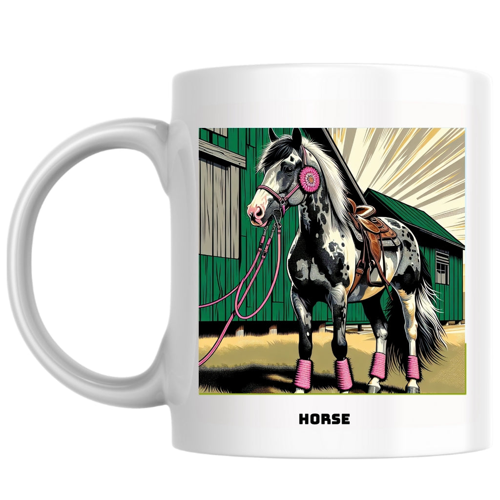 Horse the Magnificent: Pop Art Coffee Mug