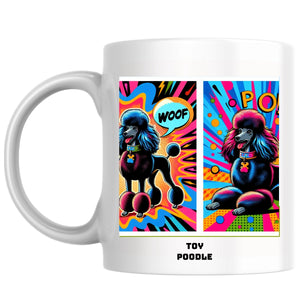 Toy Poodle the Magnificent: Pop Art Coffee Mug