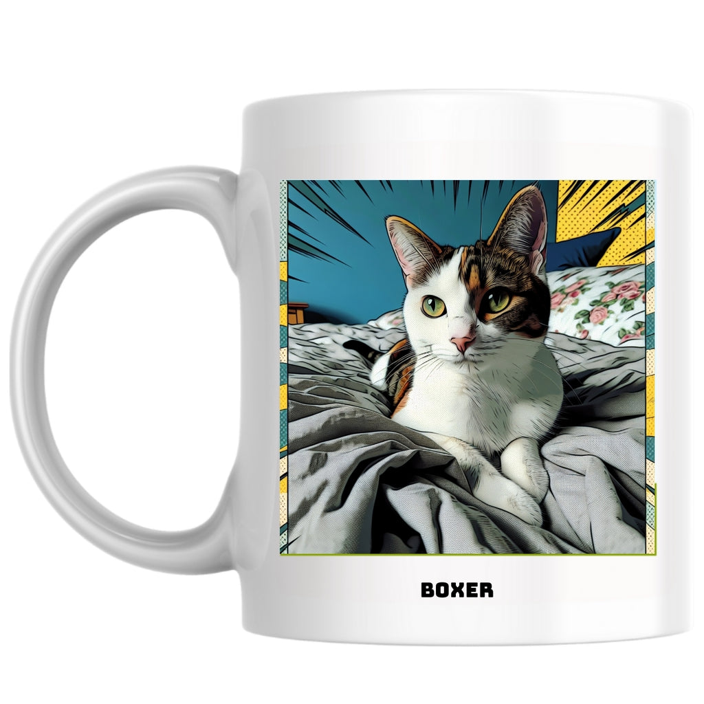 Boxer the Magnificent: Pop Art Coffee Mug