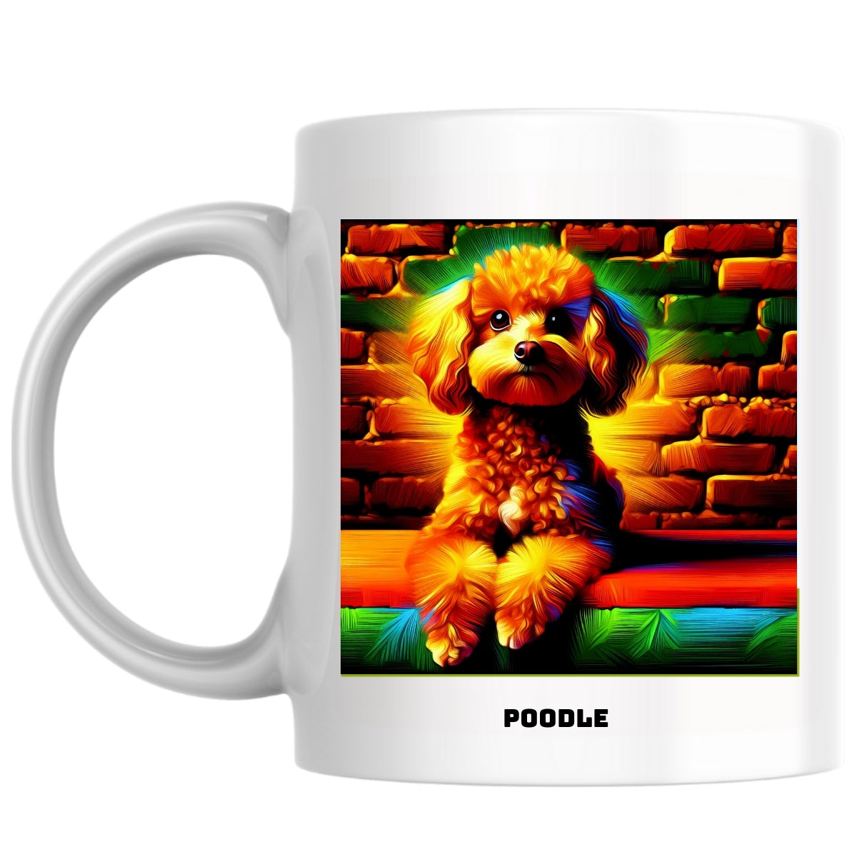 Poodle the Magnificent: Pop Art Coffee Mug