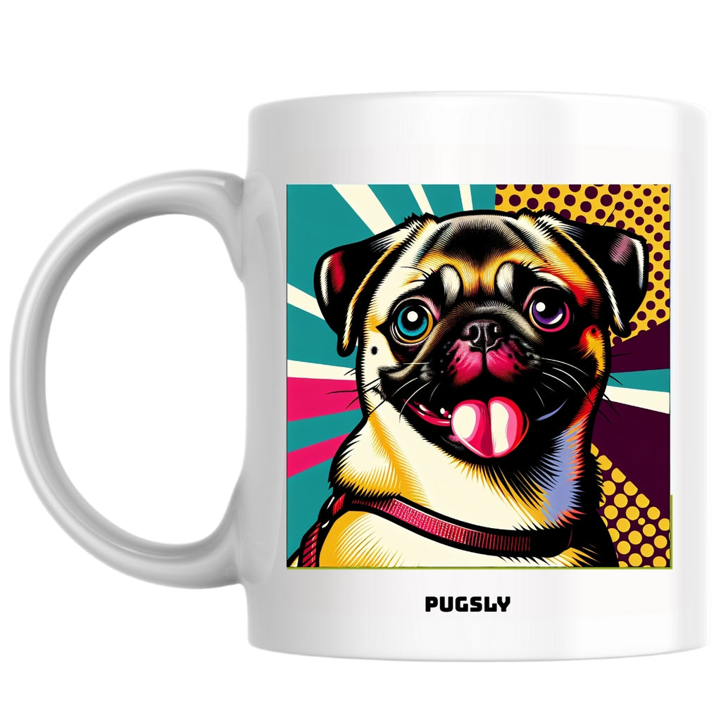 pugsly the Magnificent: Pop Art Coffee Mug