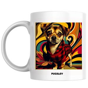 Pugsley the Magnificent: Pop Art Coffee Mug