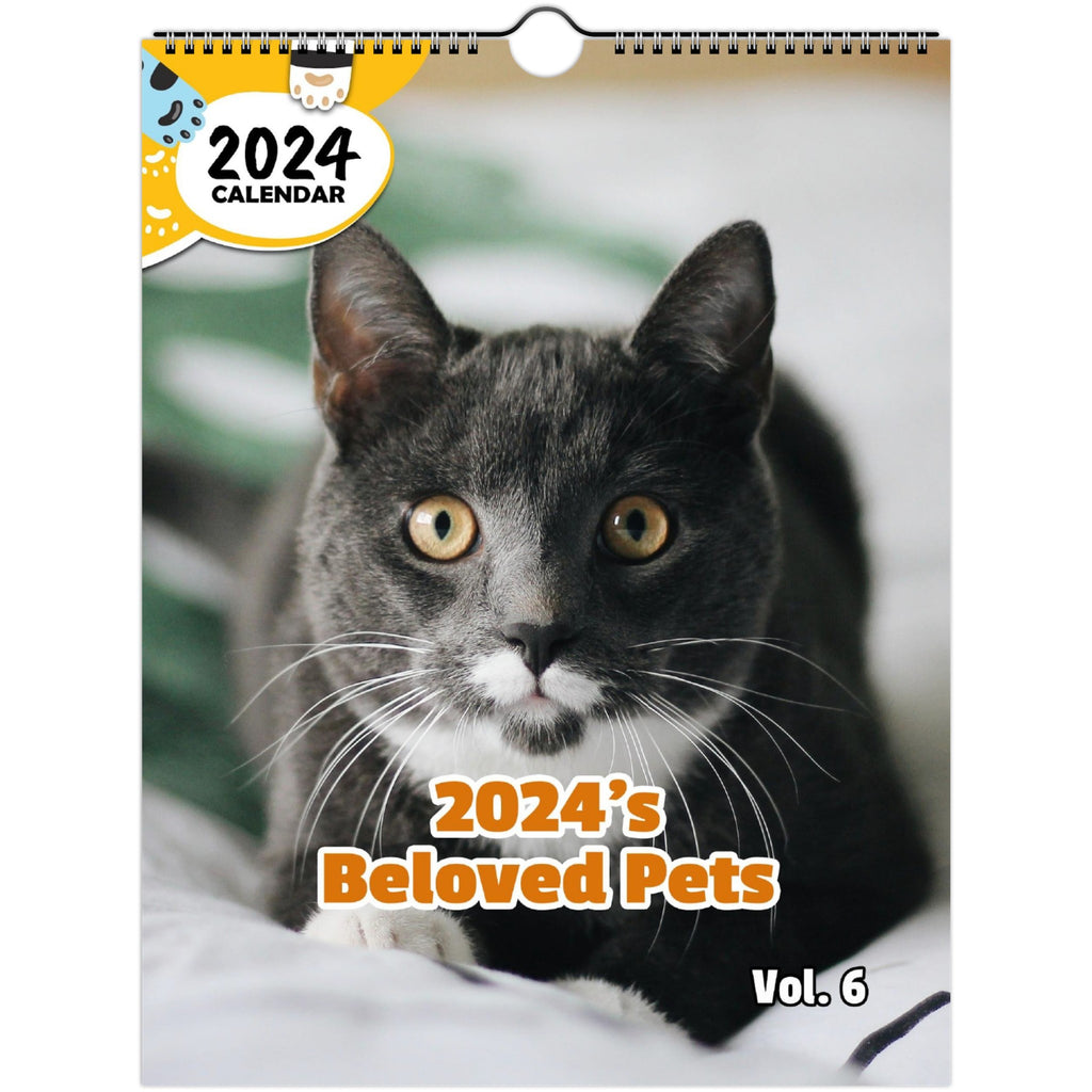 2024's Beloved Pets Volume Six: 2024 Wall Calendar (Published)