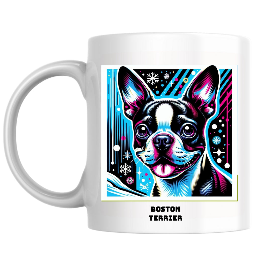 Boston terrier the Magnificent: Pop Art Coffee Mug