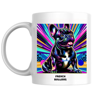 French bulldog the Magnificent: Pop Art Coffee Mug