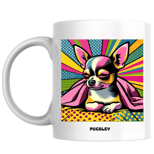 Pugsley the Magnificent: Pop Art Coffee Mug