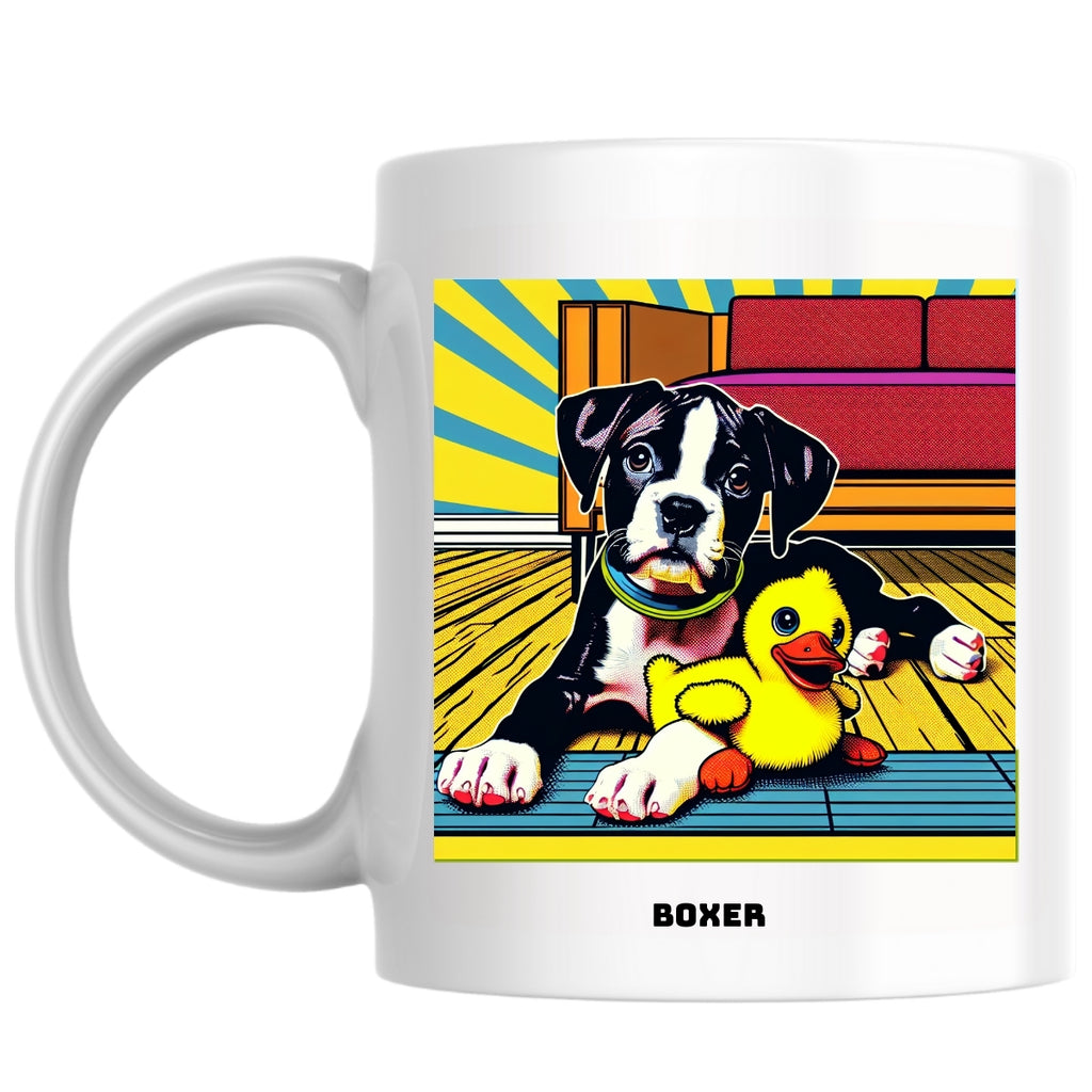 Boxer the Magnificent: Pop Art Coffee Mug