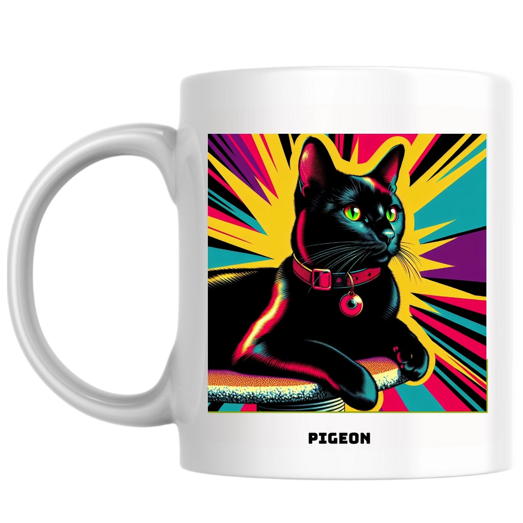 Pigeon the Magnificent: Pop Art Coffee Mug