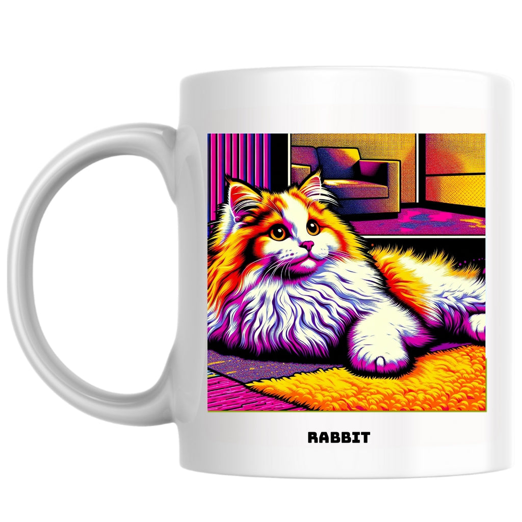 Rabbit the Magnificent: Pop Art Coffee Mug