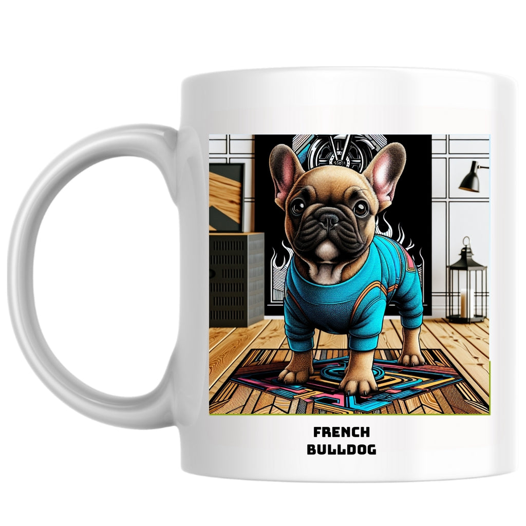 French Bulldog the Magnificent: Pop Art Coffee Mug