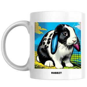 Rabbit the Magnificent: Pop Art Coffee Mug