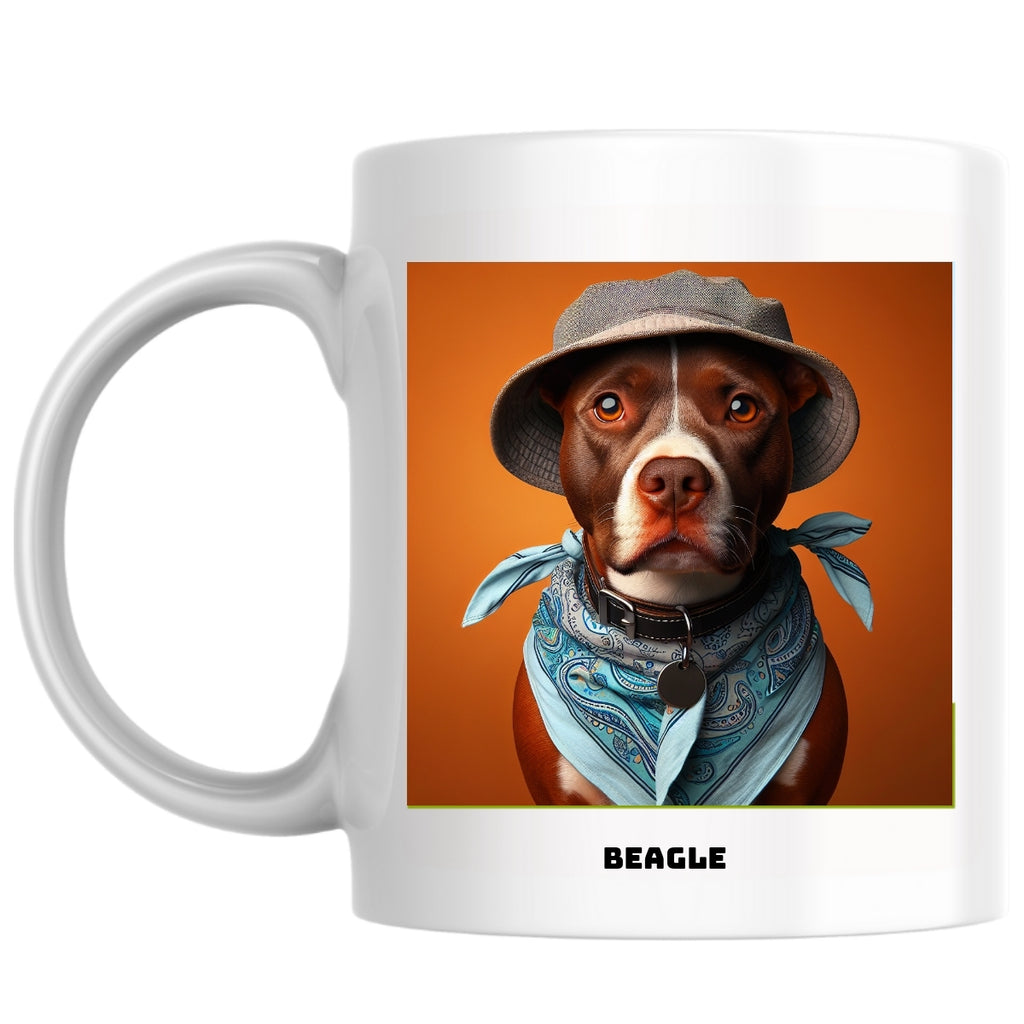 Beagle the Magnificent: Pop Art Coffee Mug