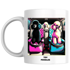 Toy poodles the Magnificent: Pop Art Coffee Mug