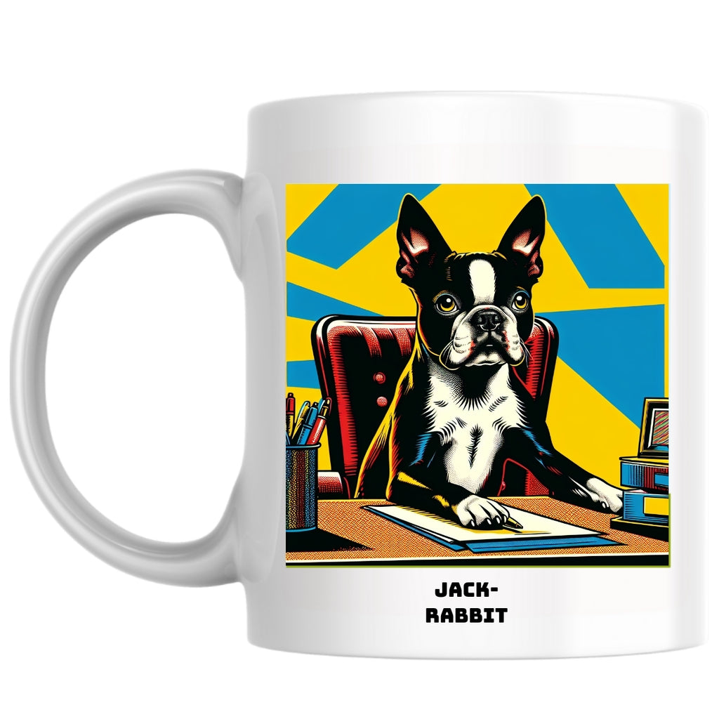 Jack-Rabbit the Magnificent: Pop Art Coffee Mug