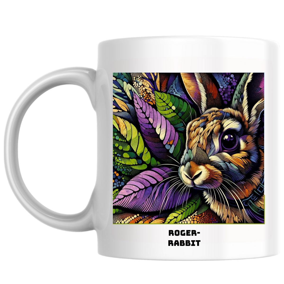 Roger-Rabbit the Magnificent: Pop Art Coffee Mug