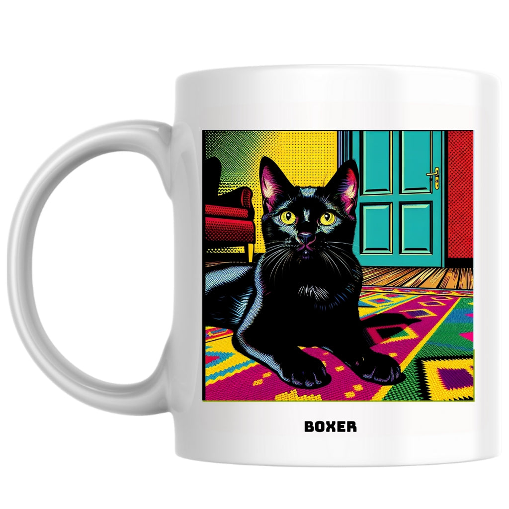 Boxer the Magnificent: Pop Art Coffee Mug