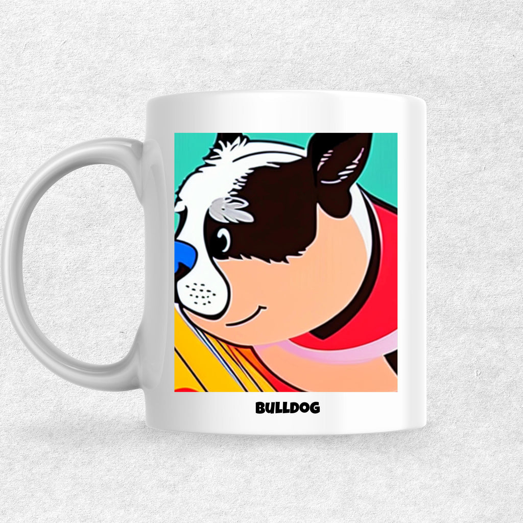 Bulldog the Magnificent: Pop Art Coffee Mug