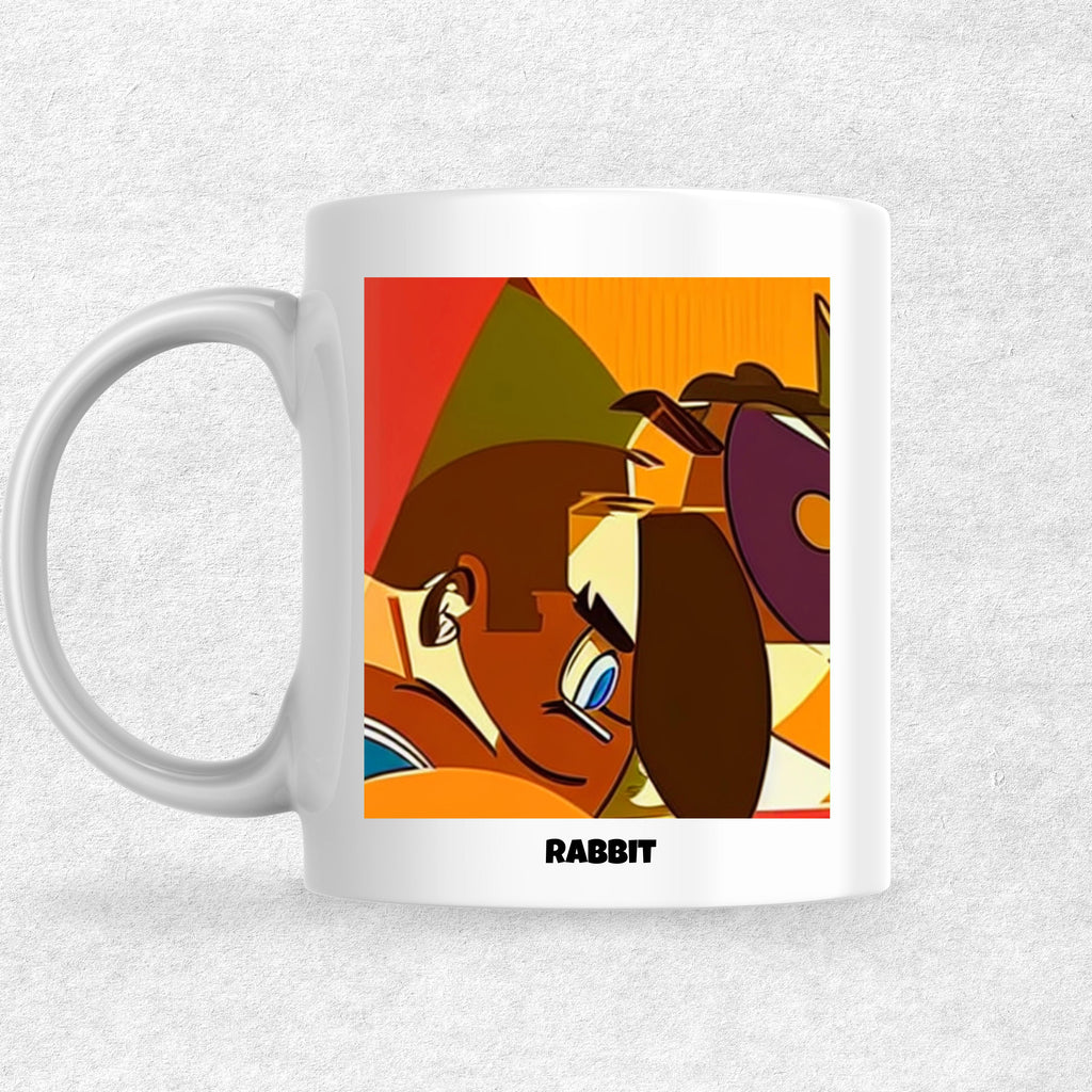 Rabbit the Magnificent: Pop Art Coffee Mug