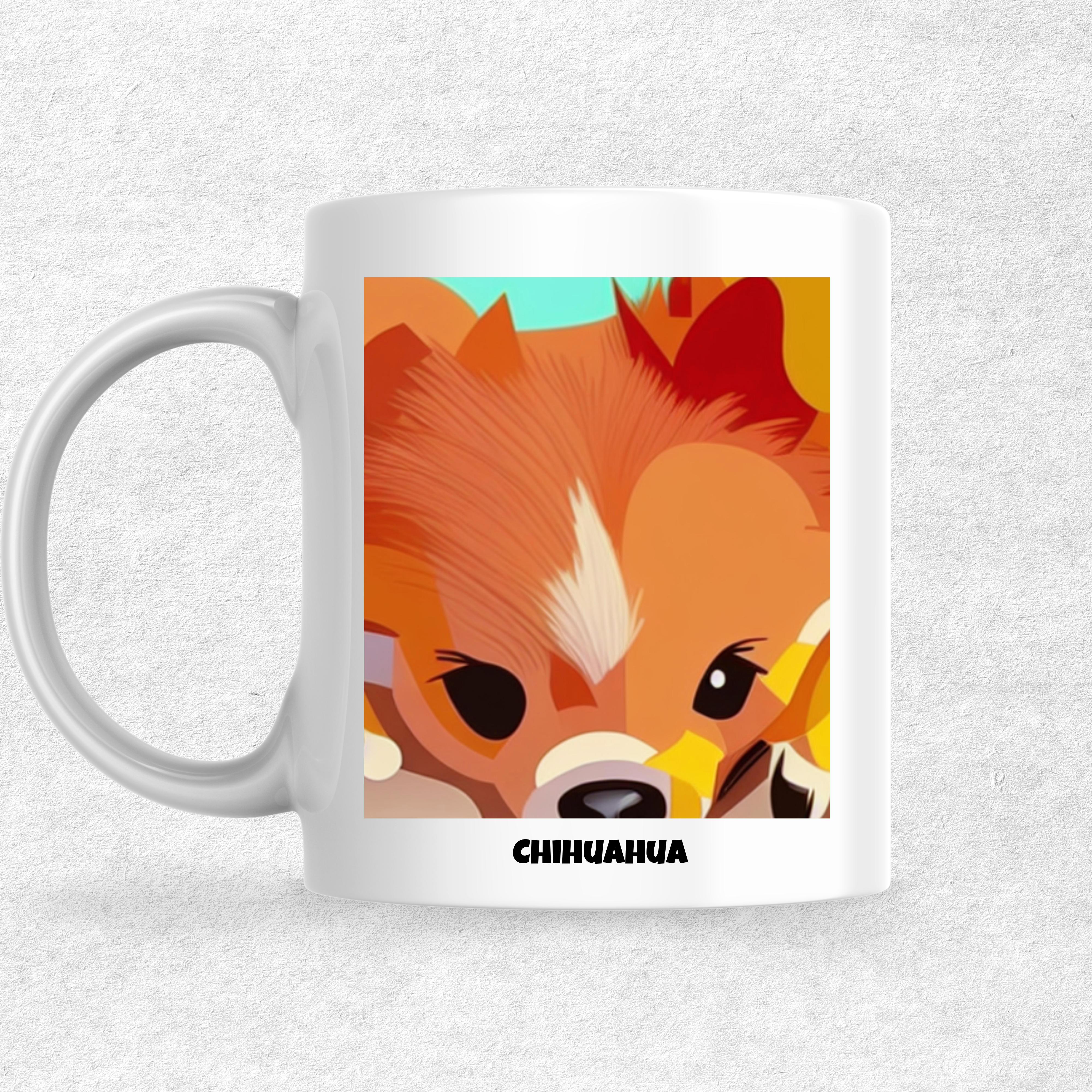 Chihuahua the Magnificent: Pop Art Coffee Mug