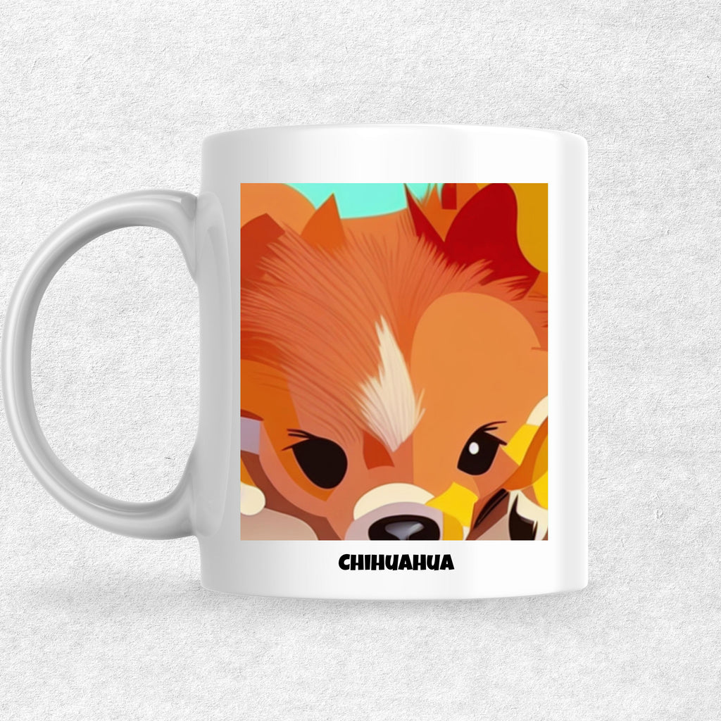 Chihuahua the Magnificent: Pop Art Coffee Mug