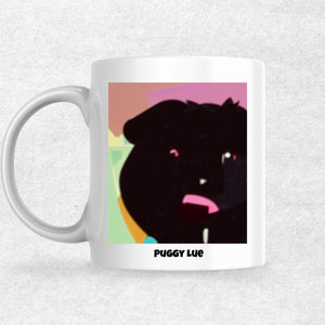 Puggy Lue the Magnificent: Pop Art Coffee Mug