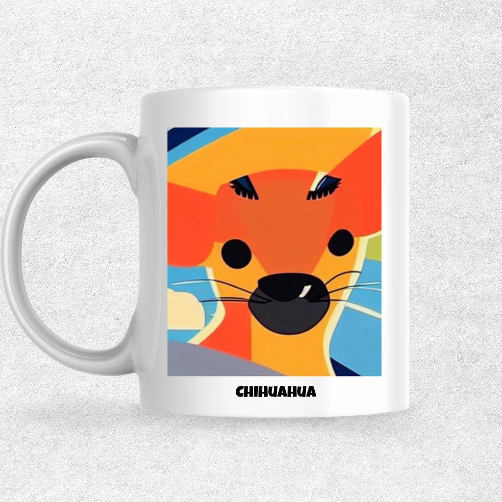 Chihuahua the Magnificent: Pop Art Coffee Mug