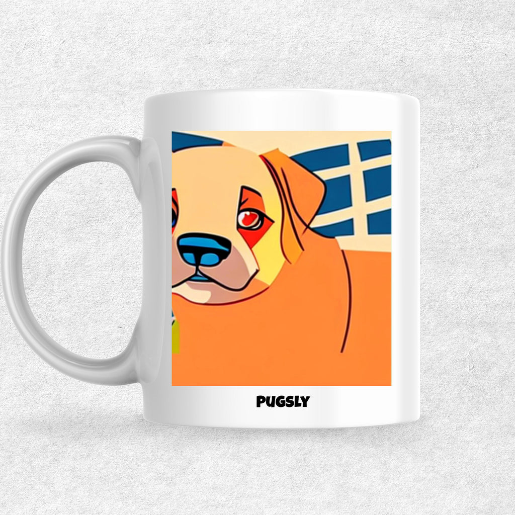 Pugsly the Magnificent: Pop Art Coffee Mug