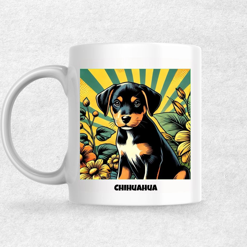 Chihuahua the Magnificent: Pop Art Coffee Mug