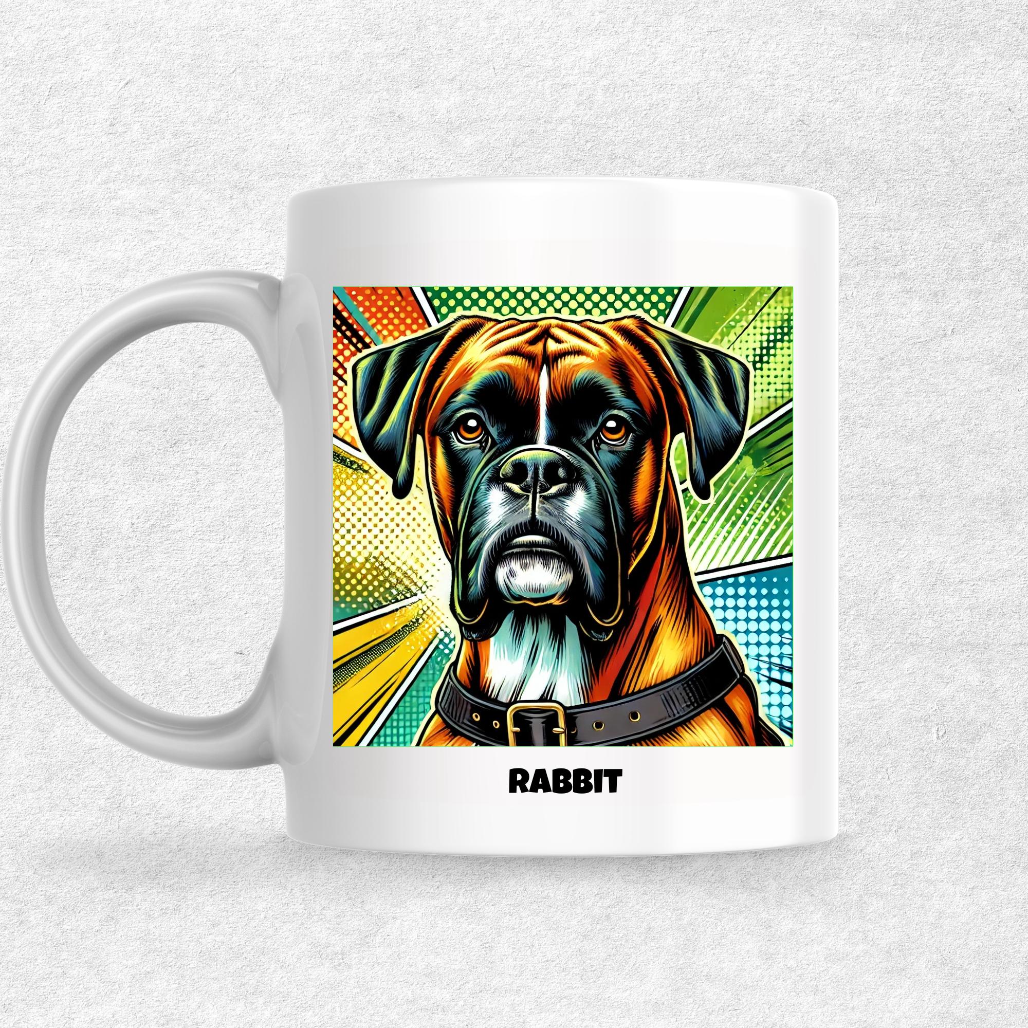 Rabbit the Magnificent: Pop Art Coffee Mug