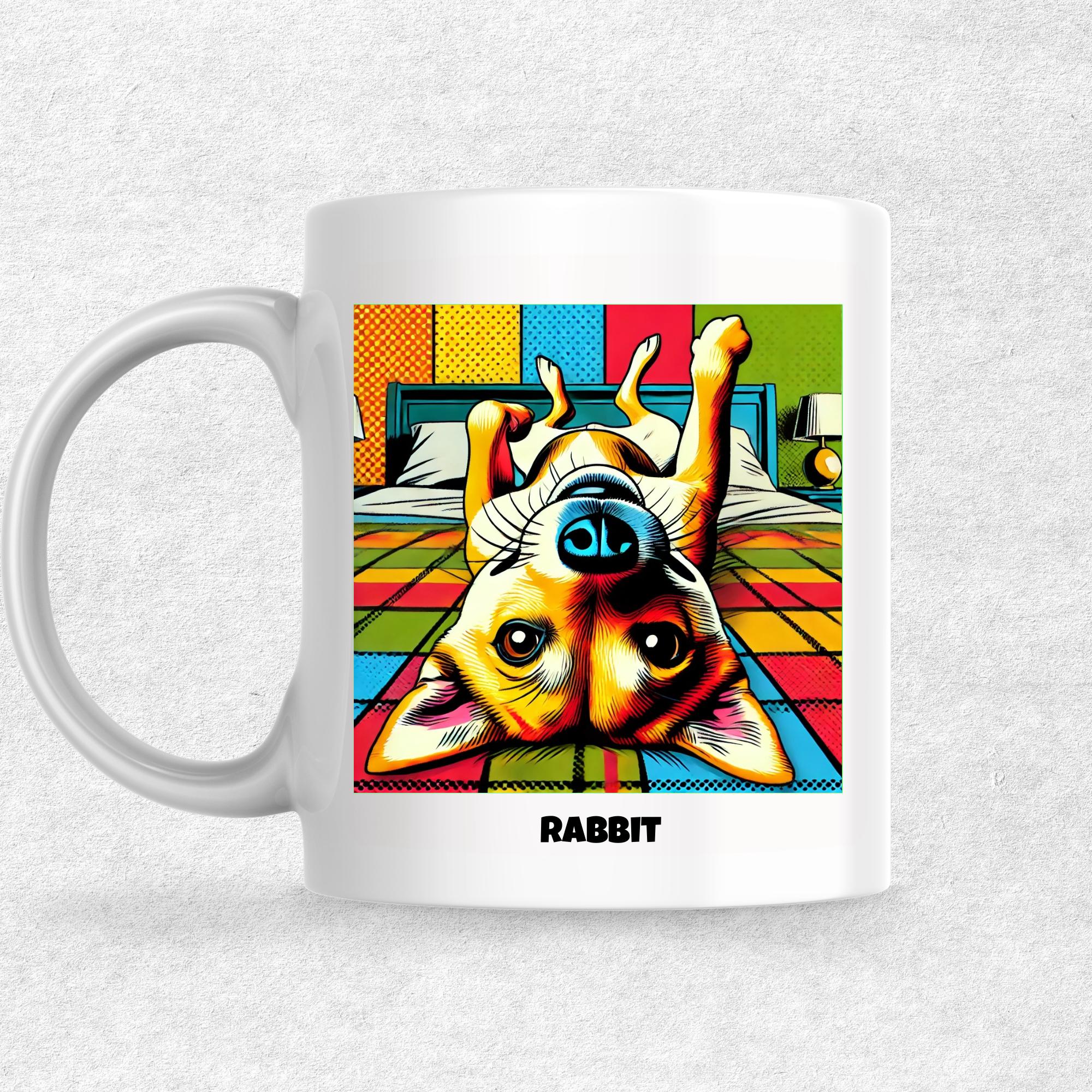 Rabbit the Magnificent: Pop Art Coffee Mug