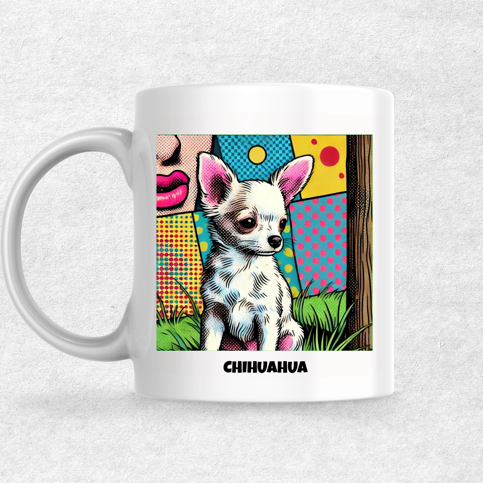 Chihuahua the Magnificent: Pop Art Coffee Mug