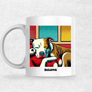 Bulldog the Magnificent: Pop Art Coffee Mug