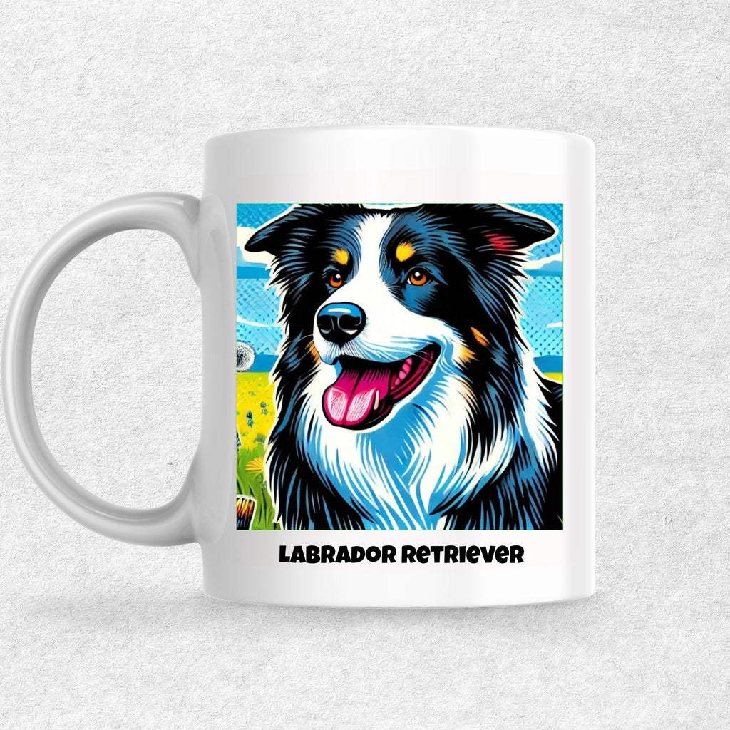 Labrador Retriever the Magnificent: Pop Art Coffee Mug