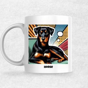 Horse the Magnificent: Pop Art Coffee Mug