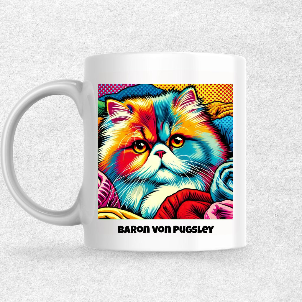 Baron Von Pugsley the Magnificent: Pop Art Coffee Mug