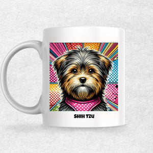 Shih Tzu the Magnificent: Pop Art Coffee Mug