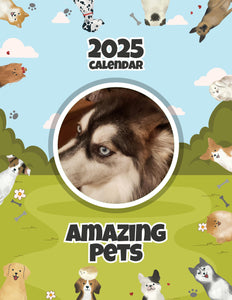 Amazing Pets: 2025 Wall Calendar (Pre-Order)