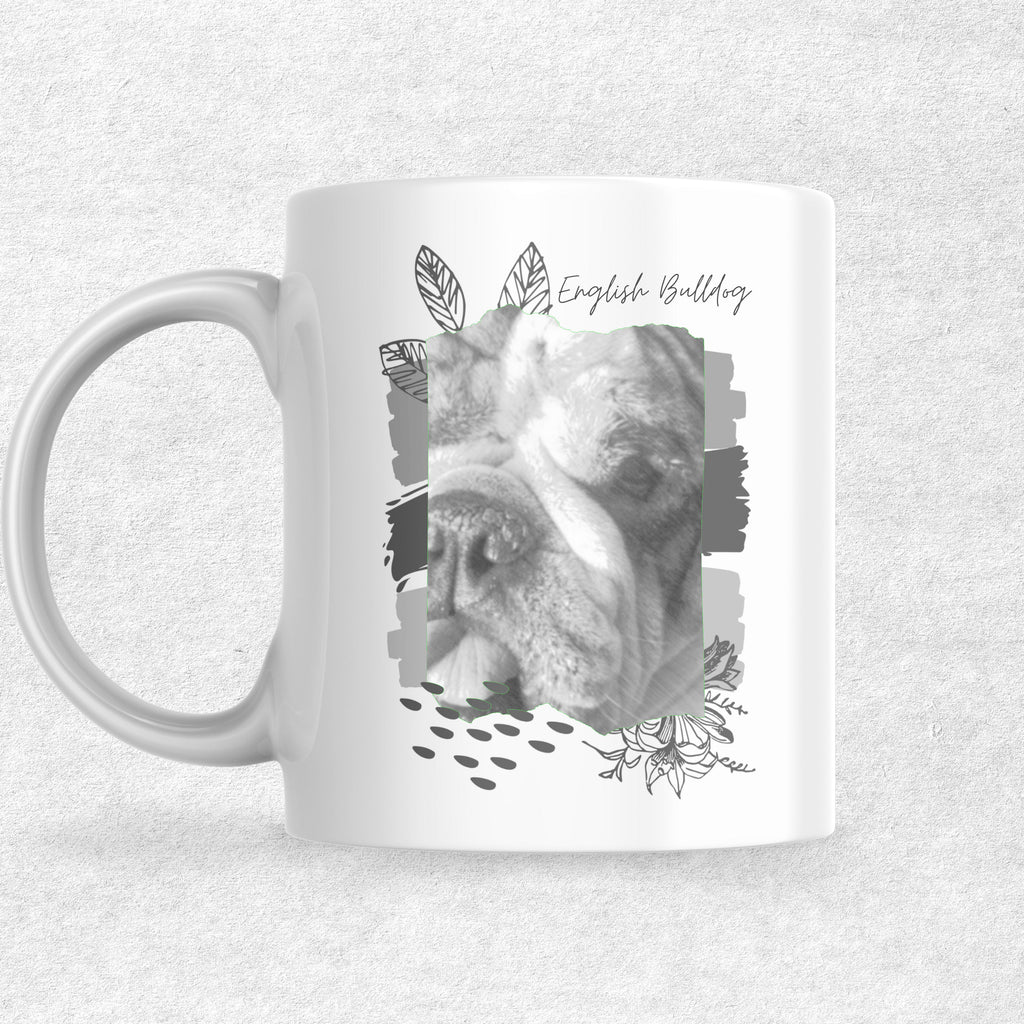 English Bulldog the Magnificent: Sketch Art Coffee Mug