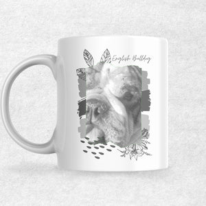 English Bulldog the Magnificent: Sketch Art Coffee Mug