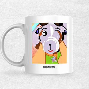 Bulldog the Magnificent: Pop Art Coffee Mug